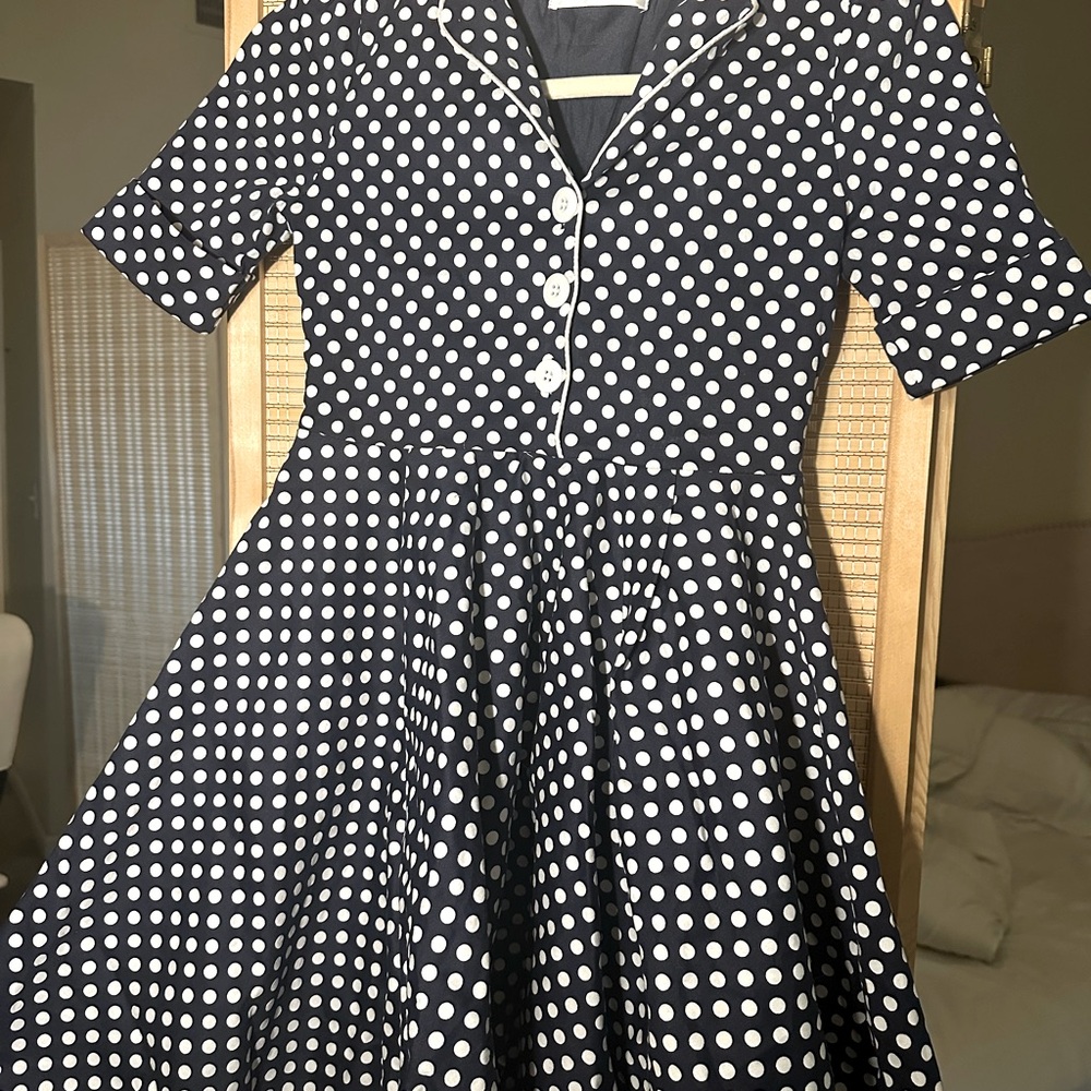 Vintage inspired girl dress